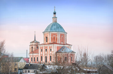 Fototapeta na wymiar Church of St. George the Victorious in Smolensk