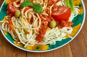 Ethiopian Pasta saltata