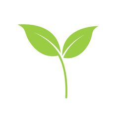leaf tea packaging design template and emblem