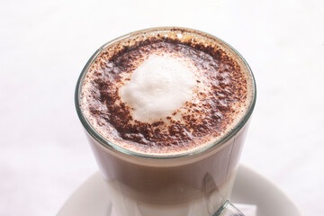 cup of cappuccino