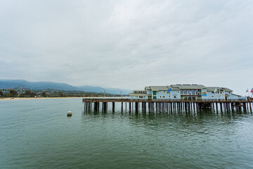Fototapeta na wymiar Santa Barbara Pier