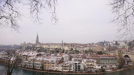 Landscape of Bern, the capital of Switzerland