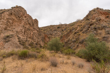 mountainous area in southern Spain