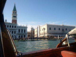 Venice from a Water Taxi
