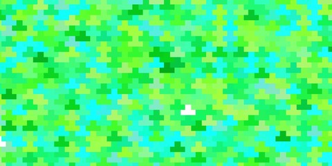 Fototapeta premium Light Blue, Green vector layout with lines, rectangles.