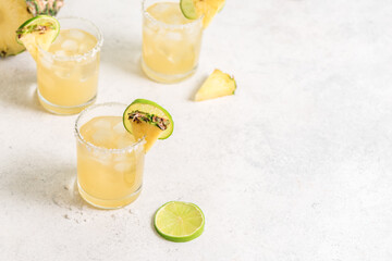 Pineapple Margarita Cocktail