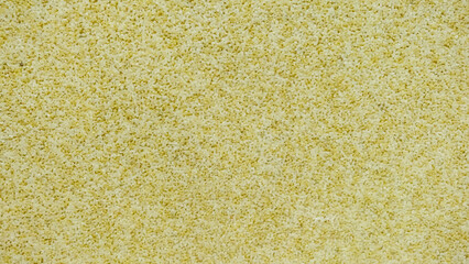Decorative putty sample on the wall. Home repairs. Selective focus.