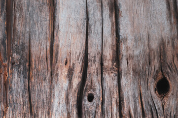 Obraz premium Grunge background. Very old cracked boards, wood that has darkened from time and weathering, close-up wood texture.