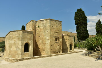 Naklejka premium Gortyna is the ruins of an ancient metropolis on the Greek island of Crete.