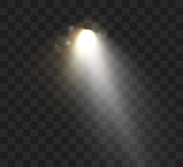 Light effect for backgrounds and illustrations vector 10 eps.