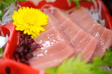 刺身盛り合わせ（中トロ）