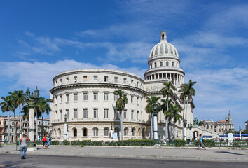 Fototapeta na wymiar Le Capitole de la Havane, Cuba