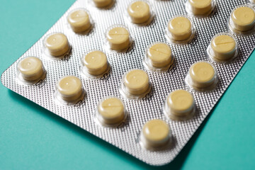 Pills in blister
