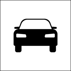 Car icon. Flat design. Creative Car icon ui, ux, apps, software and infographics.