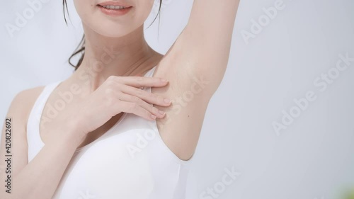 4k 女性 わき ムダ毛処理 脱毛 Poster 30s 30s Posters Naka