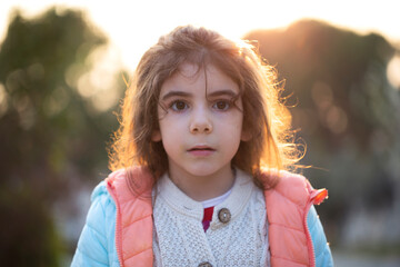 Little Girl Outdoor Portrait