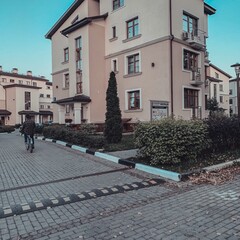 street in the city