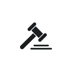 law icon, isolated law sign icon, vector illustration