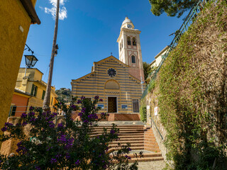 saint martin church in portofino