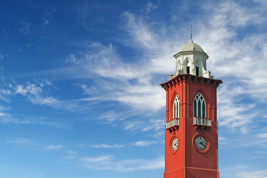 Clock Tower Ludhiana in clouds