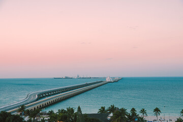 Muelle fiscal de Progreso, Yucatan