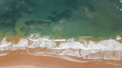 Fototapeta na wymiar beautiful sea marau bahia beach brazil