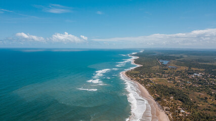 beautiful sea marau bahia beach brazil