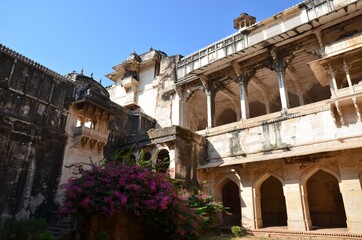 Garden view of Taragarh fort