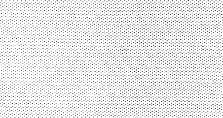 Vector fabric texture. Distressed texture of weaving fabric. Grunge background. Abstract halftone vector illustration. Overlay to create interesting effect and depth. Black isolated on white. EPS10.