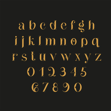 Vintage decorative font - Cathleen. Retro typerface. Elegance serif alphabet. Vector font for label, branding, tags, t-shirt, alcohol bottle.