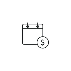 Financial icon, isolated Financial sign icon, vector illustration