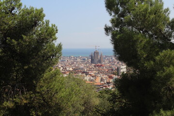 Spain, Barcelona and beautifull view 