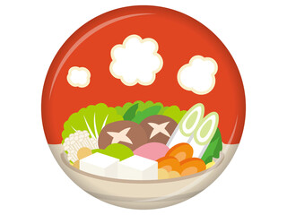 暖かい鍋料理