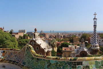 Fototapeta na wymiar Barcelona, view in Spain