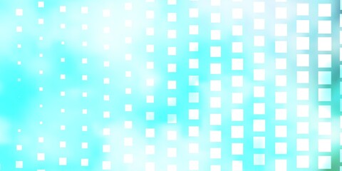 Light BLUE vector backdrop with rectangles.