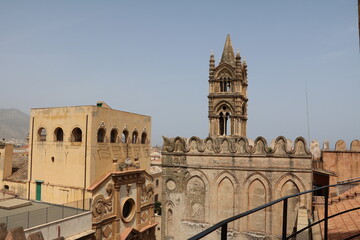 Fototapeta premium View to Palermo, Sicily Italy