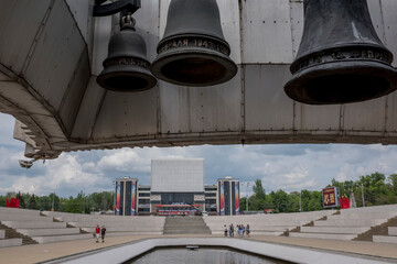  View of the Gorky Theatre from the memorial stele "Warriors-liberators of Rostov-on-Don from the Nazis"