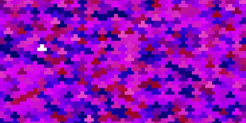 Light Purple, Pink vector background with rectangles.