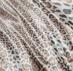 Seamless leopard pattern, African animal print