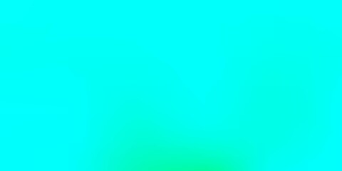 Light Green vector abstract blur layout.