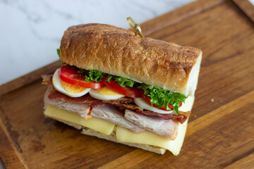 Cafe - Variety of sandwiches