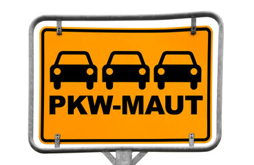 PKW-Maut Wegweiser