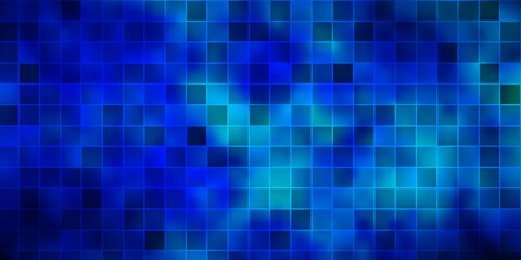 Light BLUE vector pattern in square style.