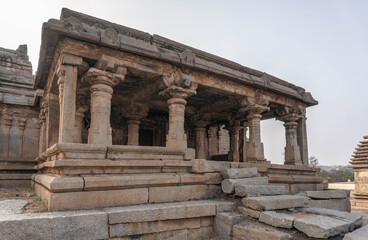 Fototapeta premium Hemakuta Hill Temple Complex in Hampi. India