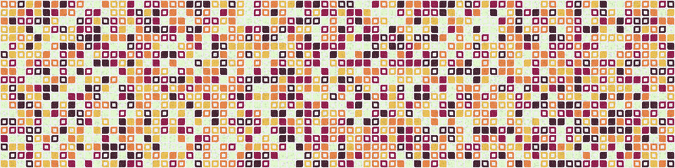 Abstract Geometric Pattern generative computational art illustration