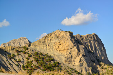 The mountains of Crimea are beautiful in any weather