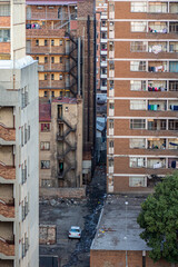 Edificios en el centro de Johannesburgo