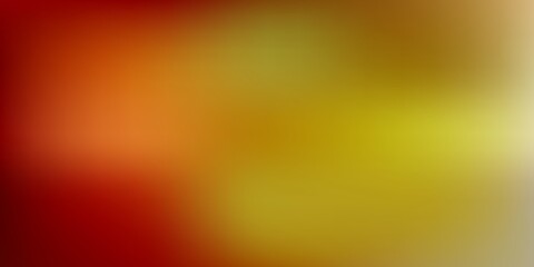 Light orange vector abstract blur backdrop.