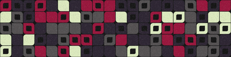 Abstract Geometric Pattern generative computational art illustration