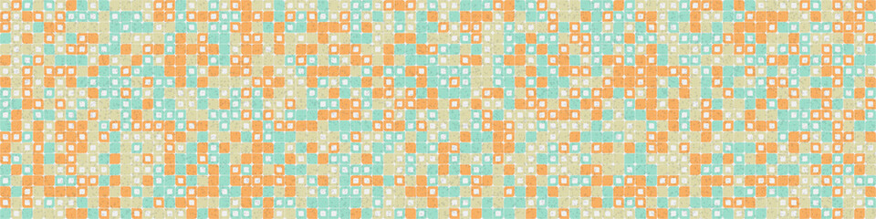 Fototapeta premium Abstract Geometric Pattern generative computational art illustration